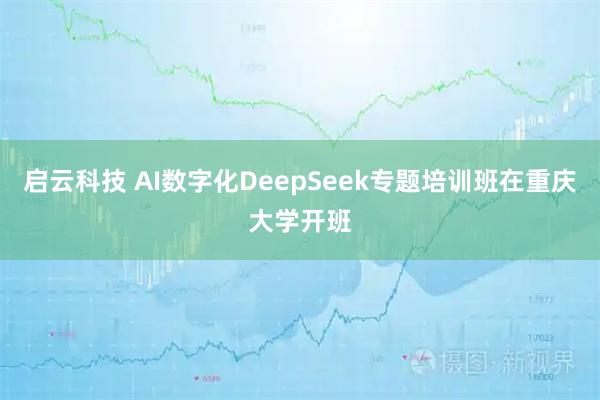 启云科技 AI数字化DeepSeek专题培训班在重庆大学开班