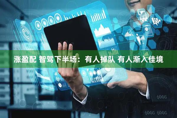 涨盈配 智驾下半场：有人掉队 有人渐入佳境